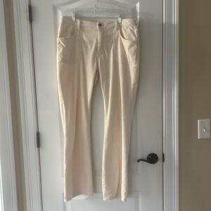 Pilcro Cream Corduroys